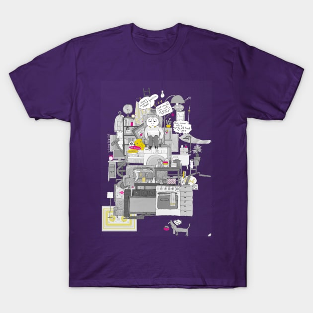 crap stuff T-Shirt by ruta13art